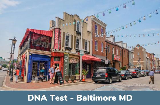 Baltimore MD DNA Testing Locations