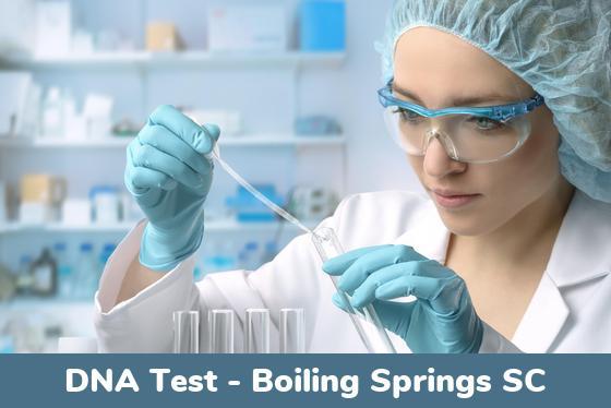 Boiling Springs SC DNA Testing Locations