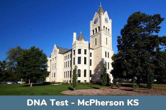 McPherson KS DNA Testing Locations