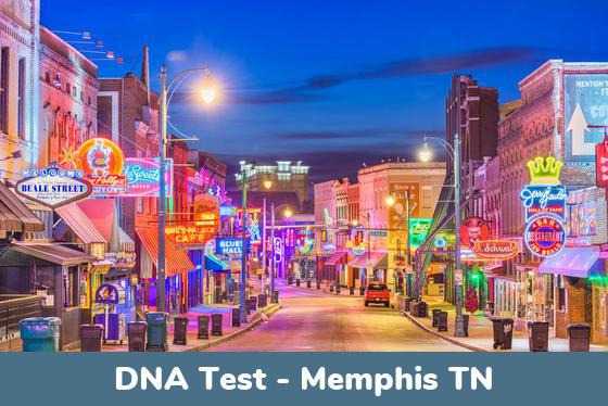 Memphis TN DNA - Testauspaikat