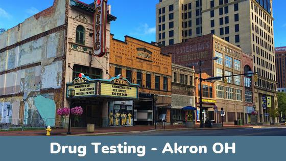 Akron OH Drug Testing Locations