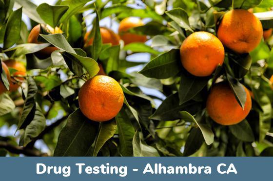Alhambra CA Drug Testing Locations