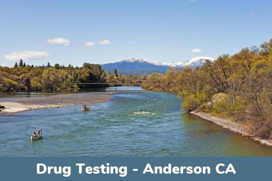 Anderson CA Drug Testing Locations