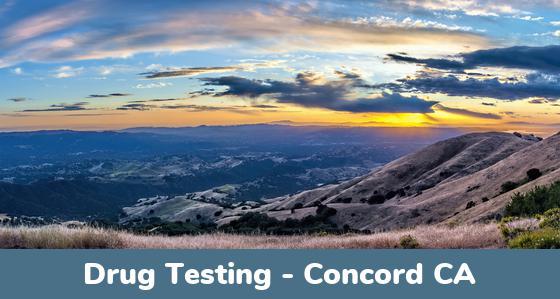 Concord CA Drug Testing Locations