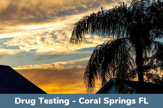 Coral Springs FL Drug Testing Locations