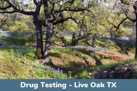 Live Oak TX Drug Testing Locations