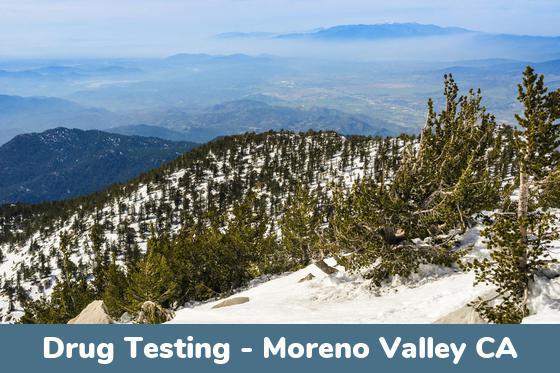 Moreno Valley CA Drug Testing Locations