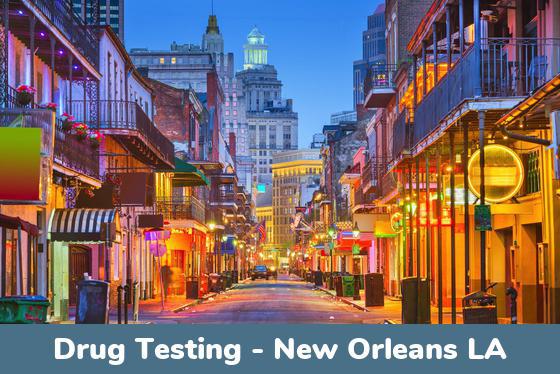 New Orleans LA Drug Testing Locations