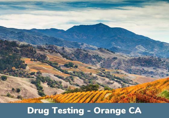 Orange CA Drug Testing Locations