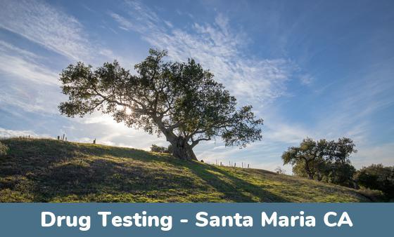 Santa Maria CA Drug Testing Locations