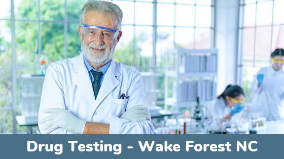Wake Forest NC Drug Testing Locations