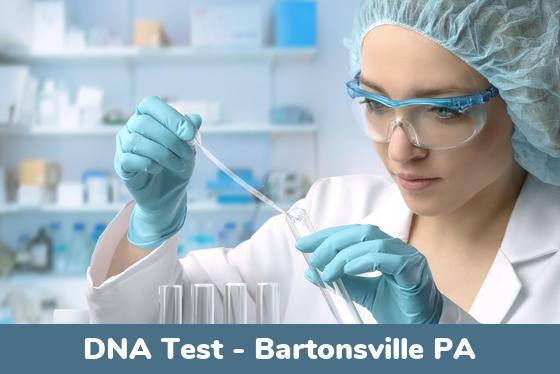 Bartonsville PA DNA Testing Locations