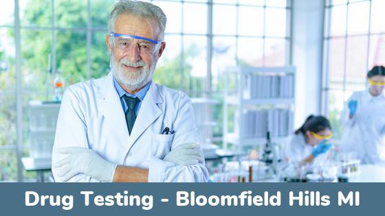 Bloomfield Hills MI Drug Testing Locations