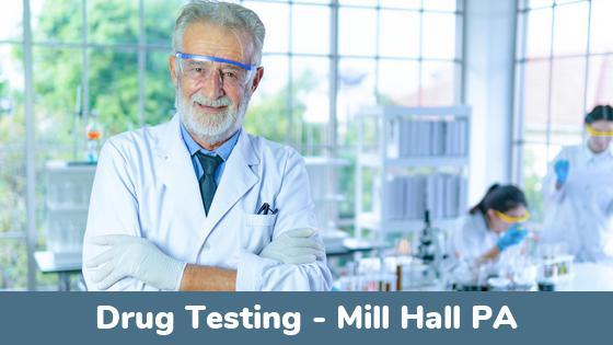 Mill Hall PA Drug Testing Locations
