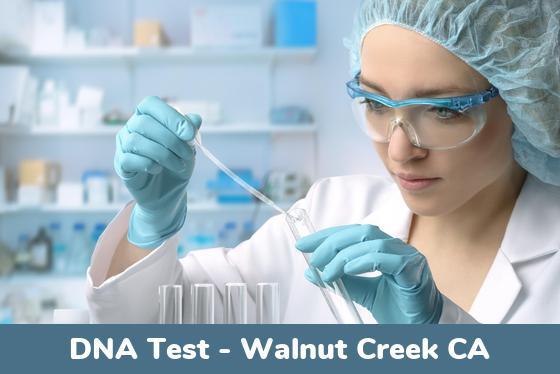 Walnut Creek CA DNA Testing Locations